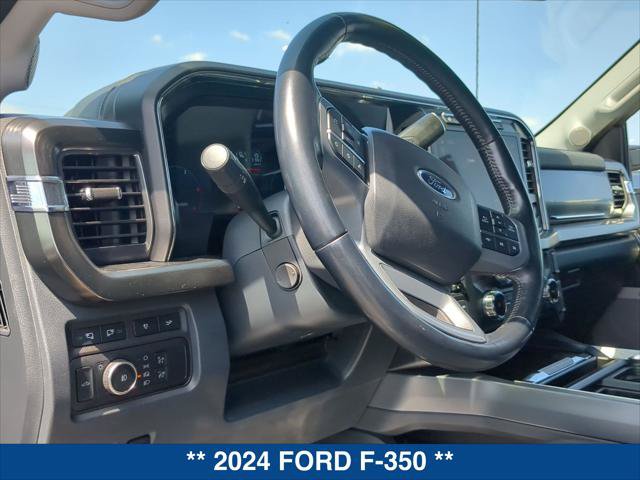 Certified 2024 Ford F350 Lariat w/ Black Appearance Package AWD/4WD image 12