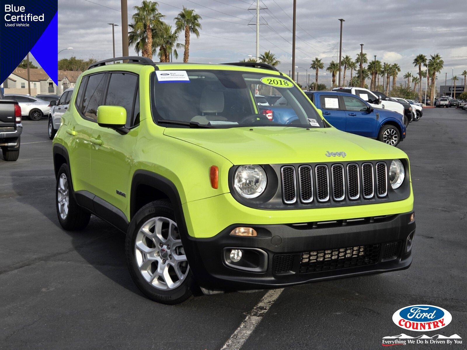 Used 2018 Jeep Renegade Latitude w/ UConnect 8.4 Nav Group