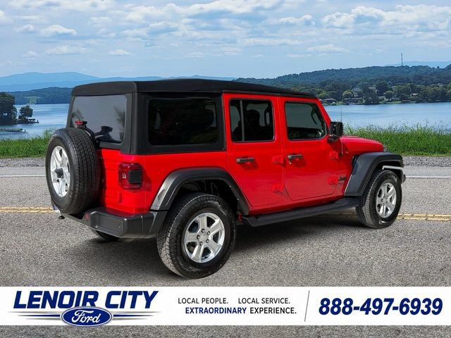 Used 2021 Jeep Wrangler Unlimited Sport AWD/4WD image 3