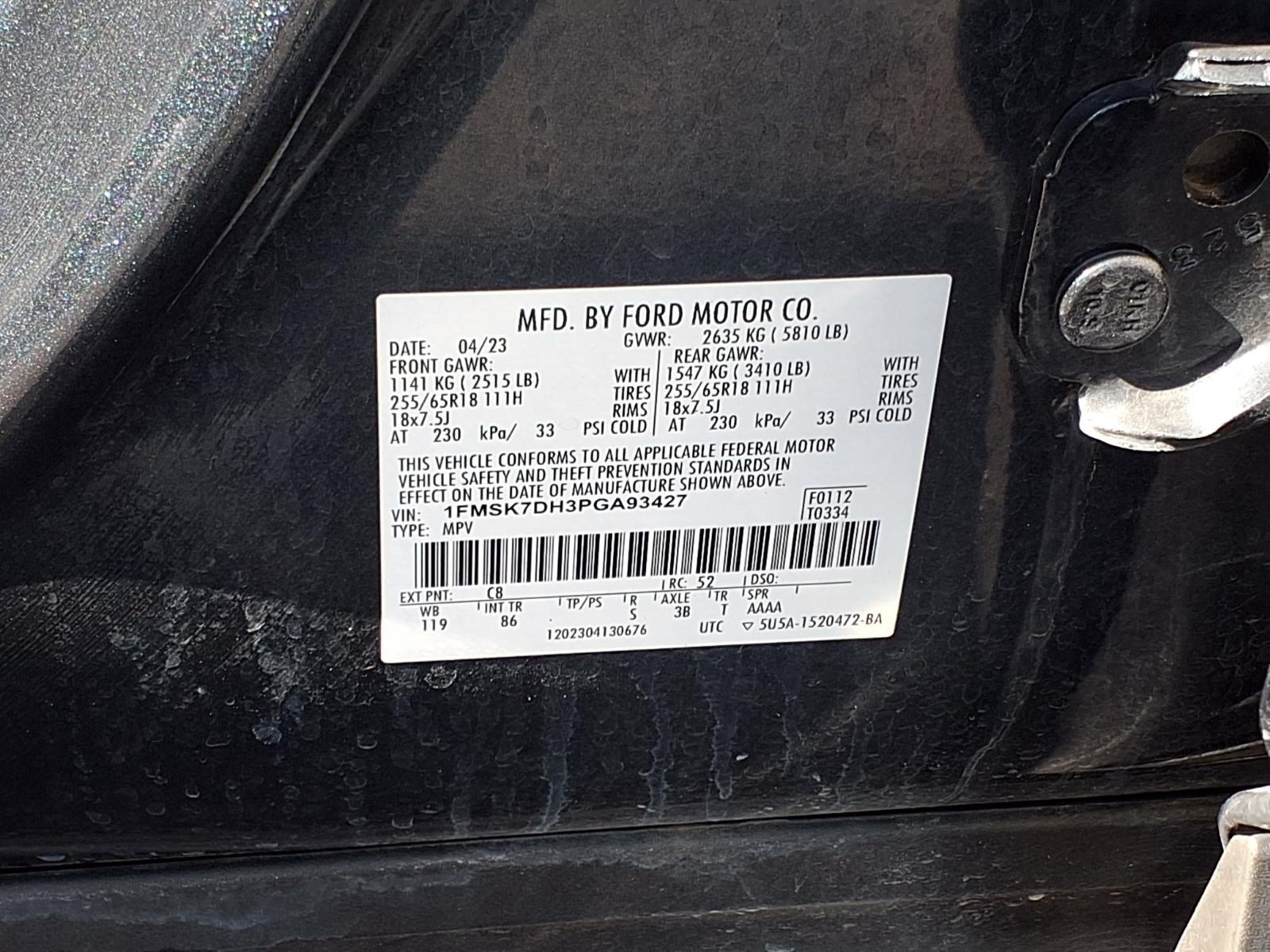 Certified 2023 Ford Explorer XLT RWD image 26