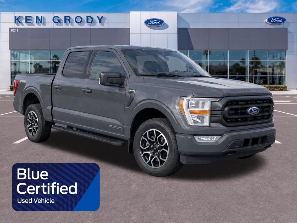 Certified 2021 Ford F150 XLT w/ Equipment Group 301A Mid RWD image 1