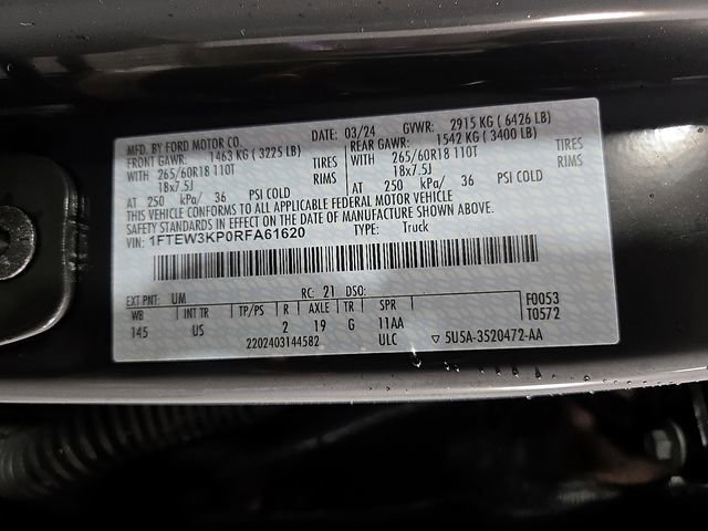 Certified 2024 Ford F150 XLT w/ Equipment Group 302A MID image 29