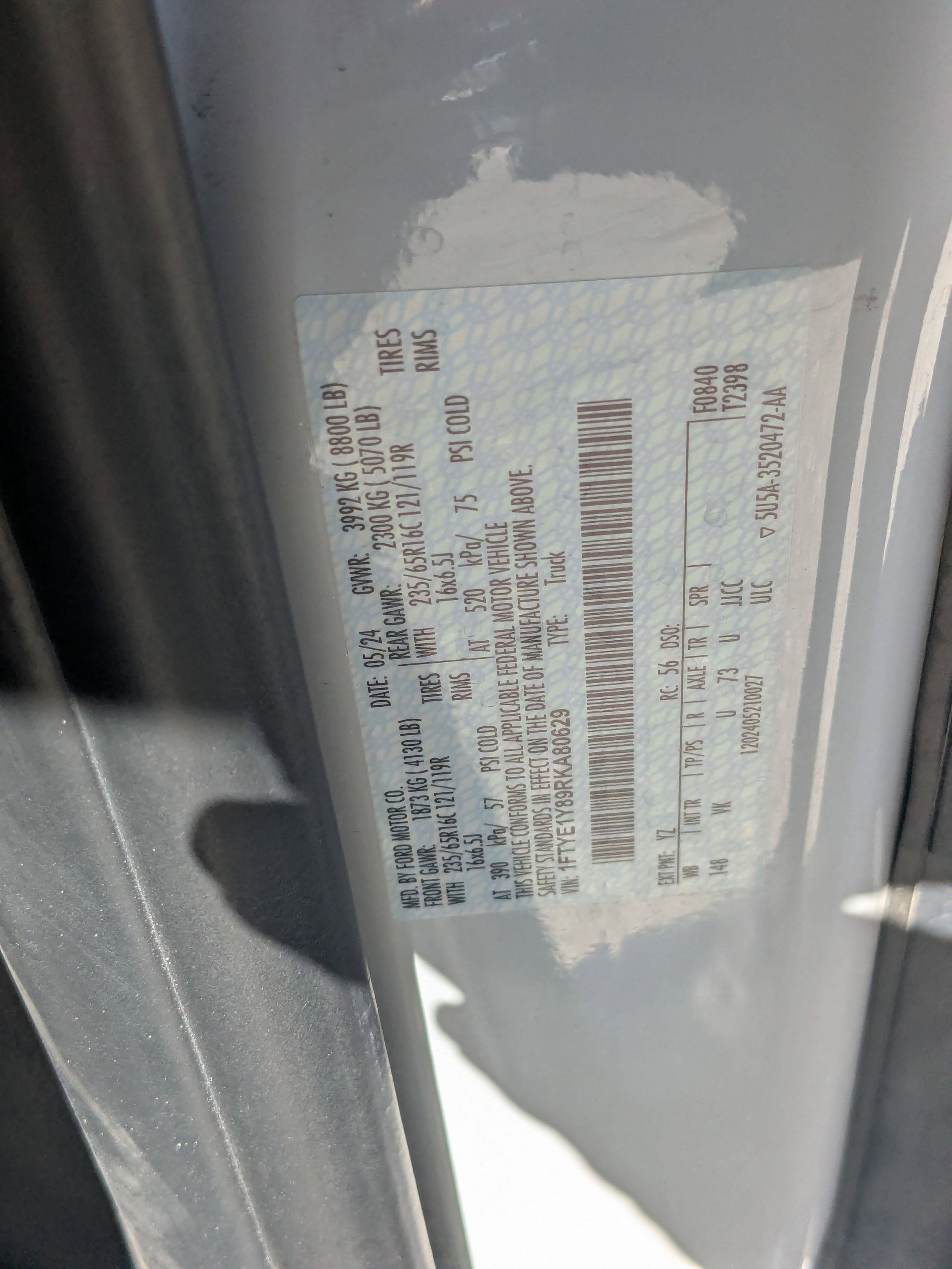 Certified 2024 Ford Transit 150 Low Roof image 33