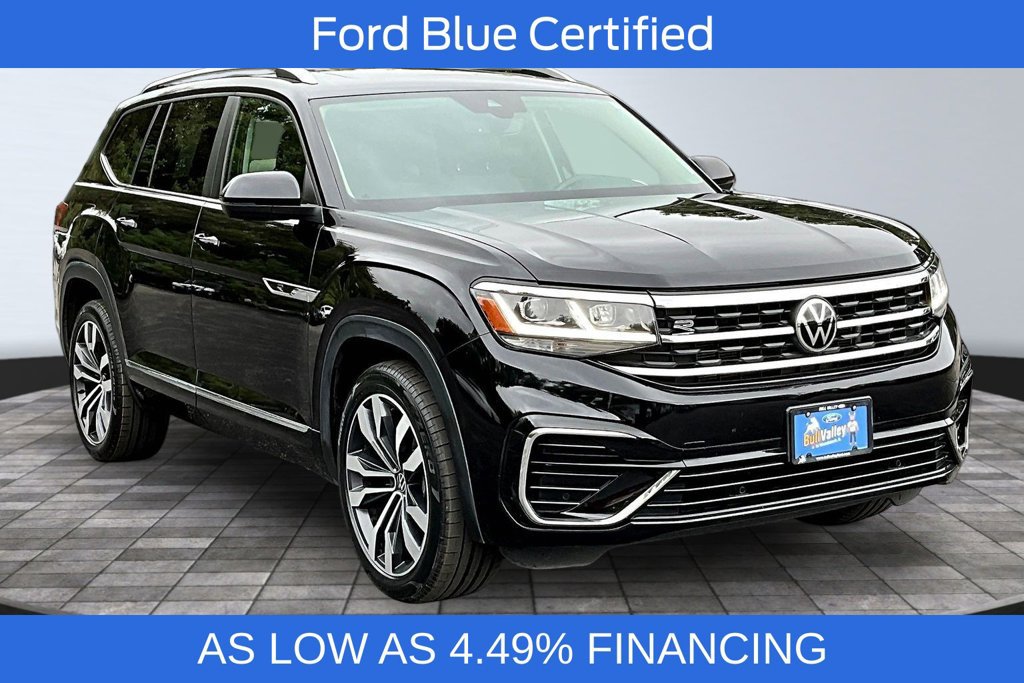 Used 2021 Volkswagen Atlas SEL R-Line w/ MDO Package (Bench Seat)