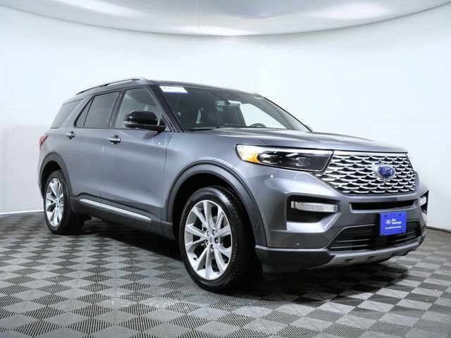 Certified 2021 Ford Explorer Platinum w/ Equipment Group 601A AWD/4WD image 1