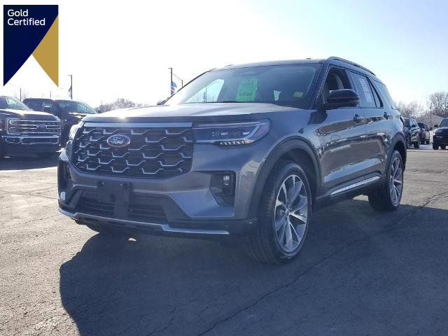Certified 2025 Ford Explorer Platinum w/ Ultimate Package image 1