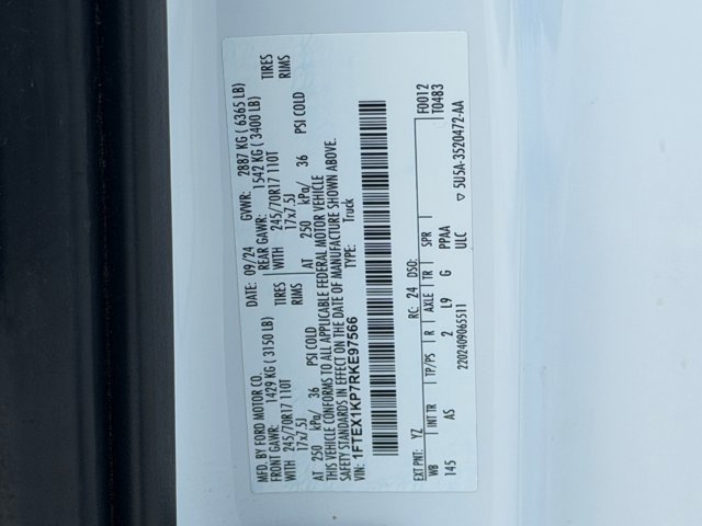 Certified 2024 Ford F150 XL RWD image 20
