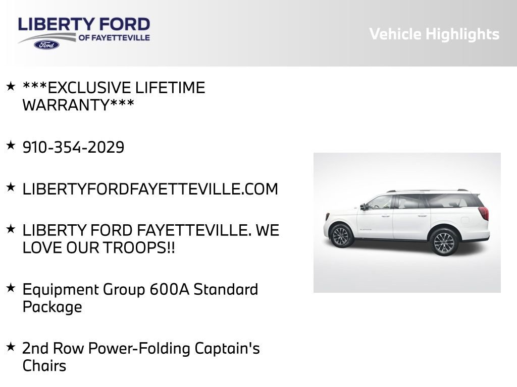 Certified 2025 Ford Expedition Max Platinum AWD/4WD image 5