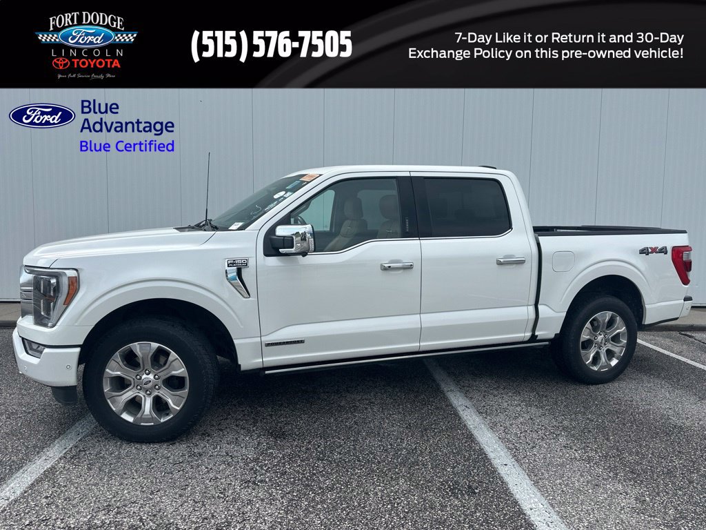 Certified 2023 Ford F150 Platinum w/ Equipment Group 701A High AWD/4WD image 1
