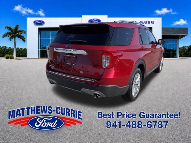 Certified 2023 Ford Explorer Limited w/ Limited Technology Package RWD image 4