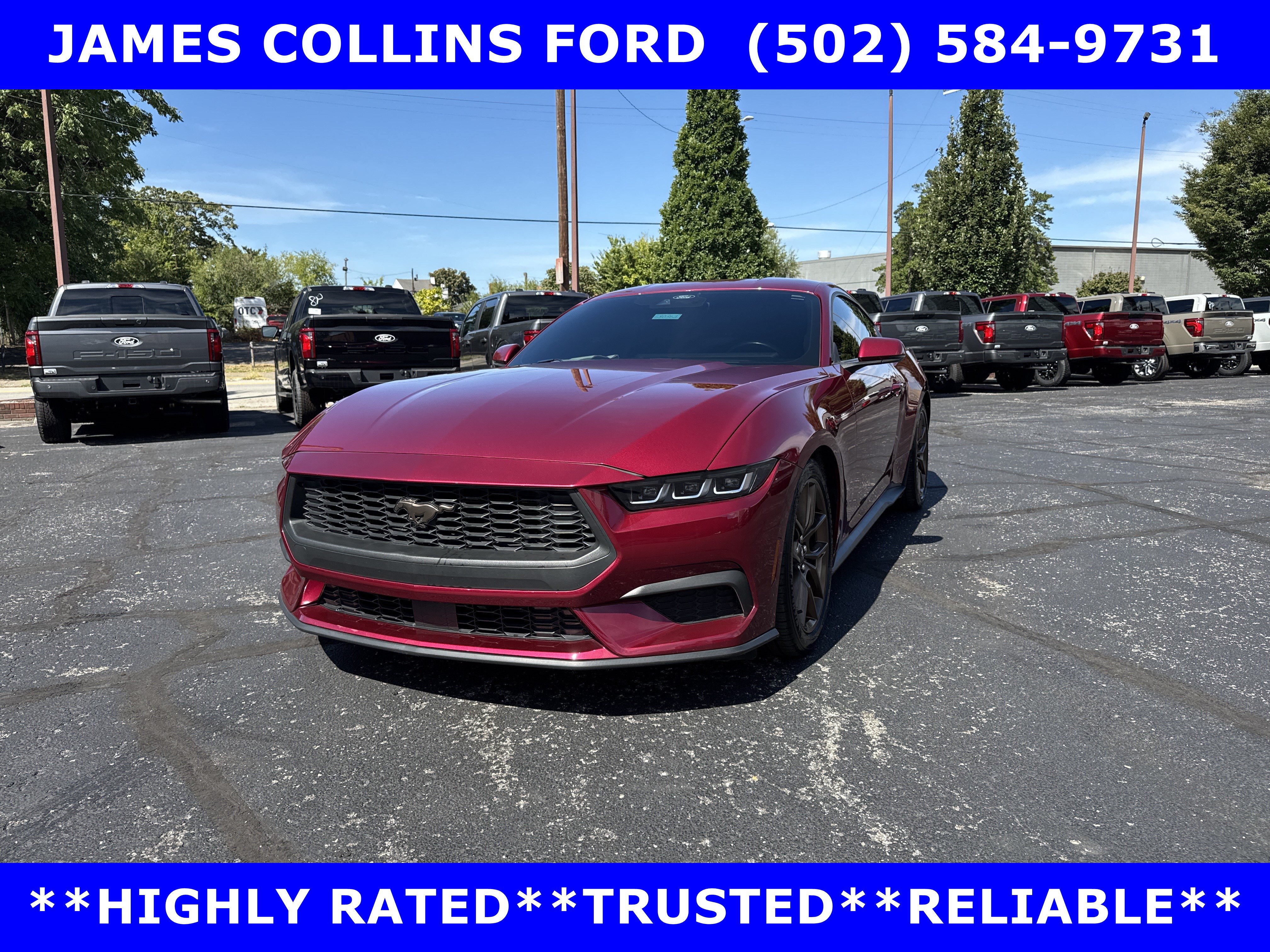 Certified 2025 Ford Mustang Premium RWD image 4