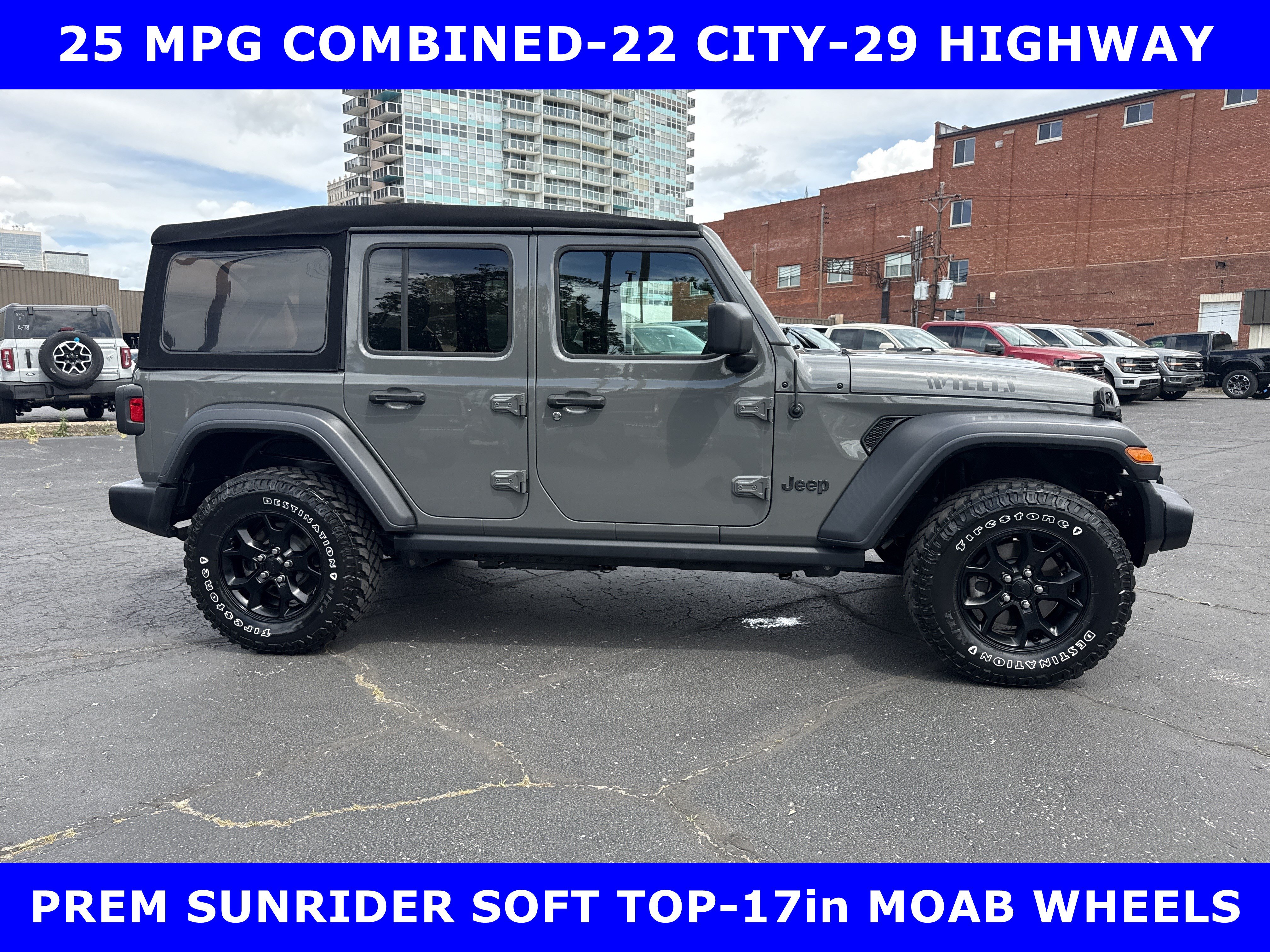 Used 2020 Jeep Wrangler Unlimited Sport AWD/4WD image 2