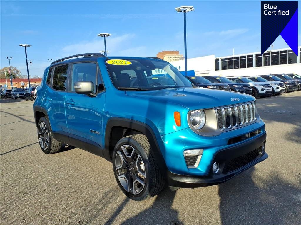 Used 2021 Jeep Renegade Limited w/ Sun & Sound Group