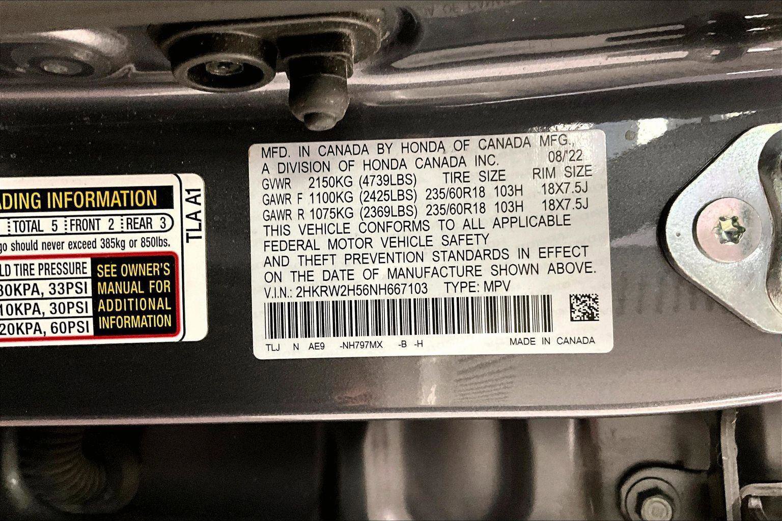 Used 2022 Honda CR-V EX image 32