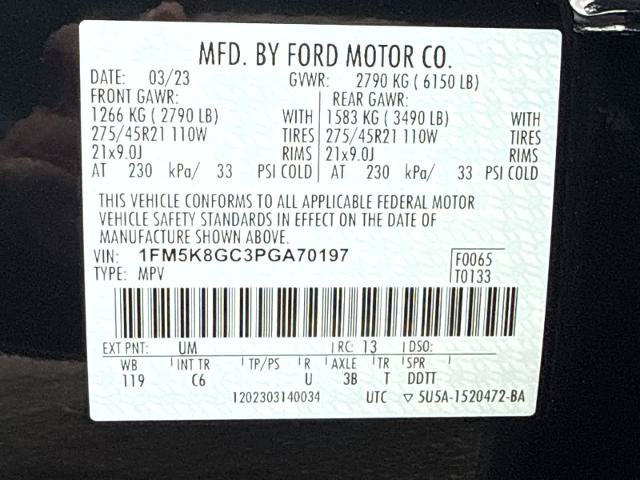Certified 2023 Ford Explorer ST w/ Equipment Group 401A AWD/4WD image 15