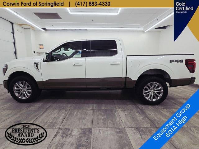 Certified 2025 Ford F150 King Ranch w/ FX4 Off-Road Package AWD/4WD video 2