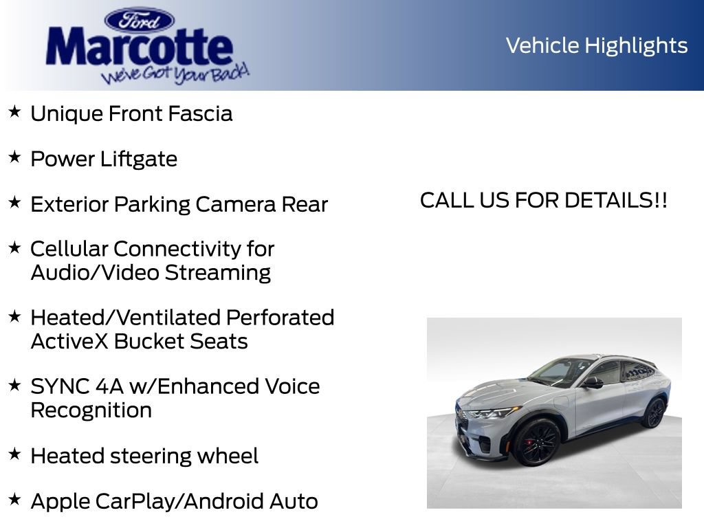 Certified 2025 Ford Mustang Mach-E Premium w/ Sport Appearance Package AWD/4WD image 24