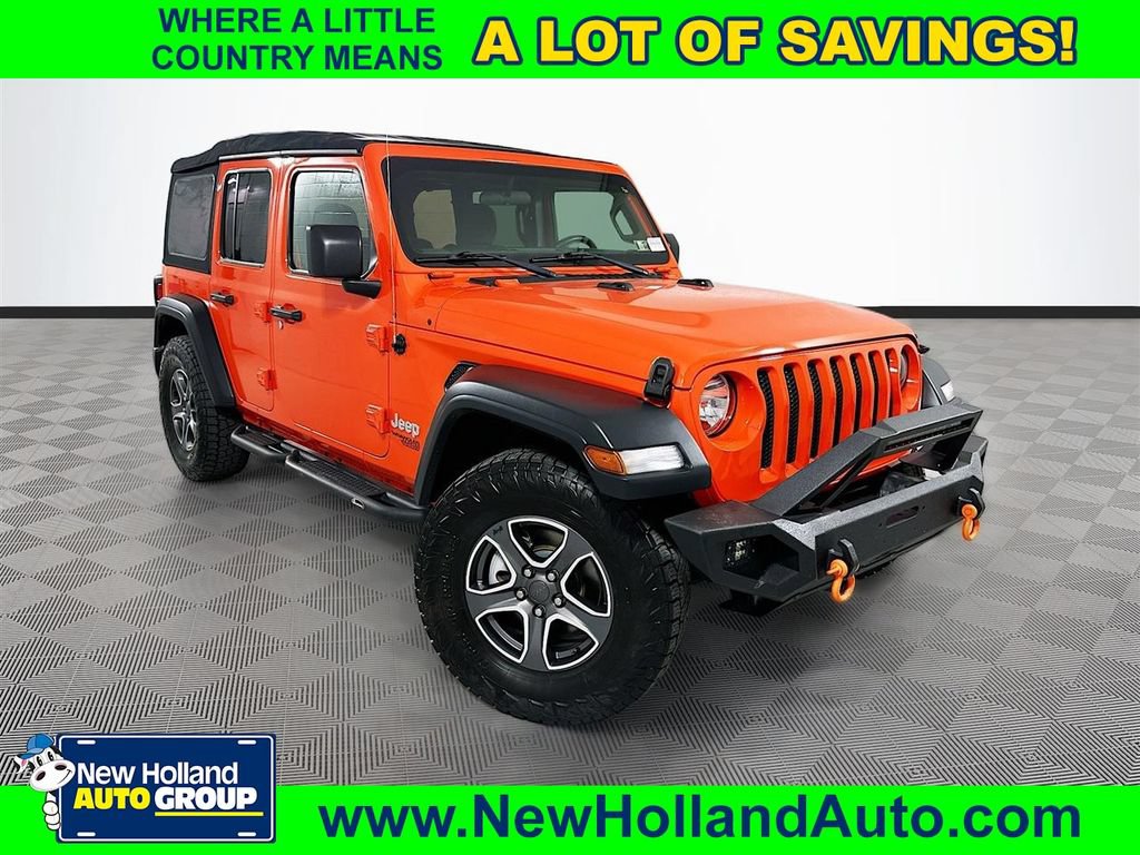 Used 2018 Jeep Wrangler Unlimited Sport S