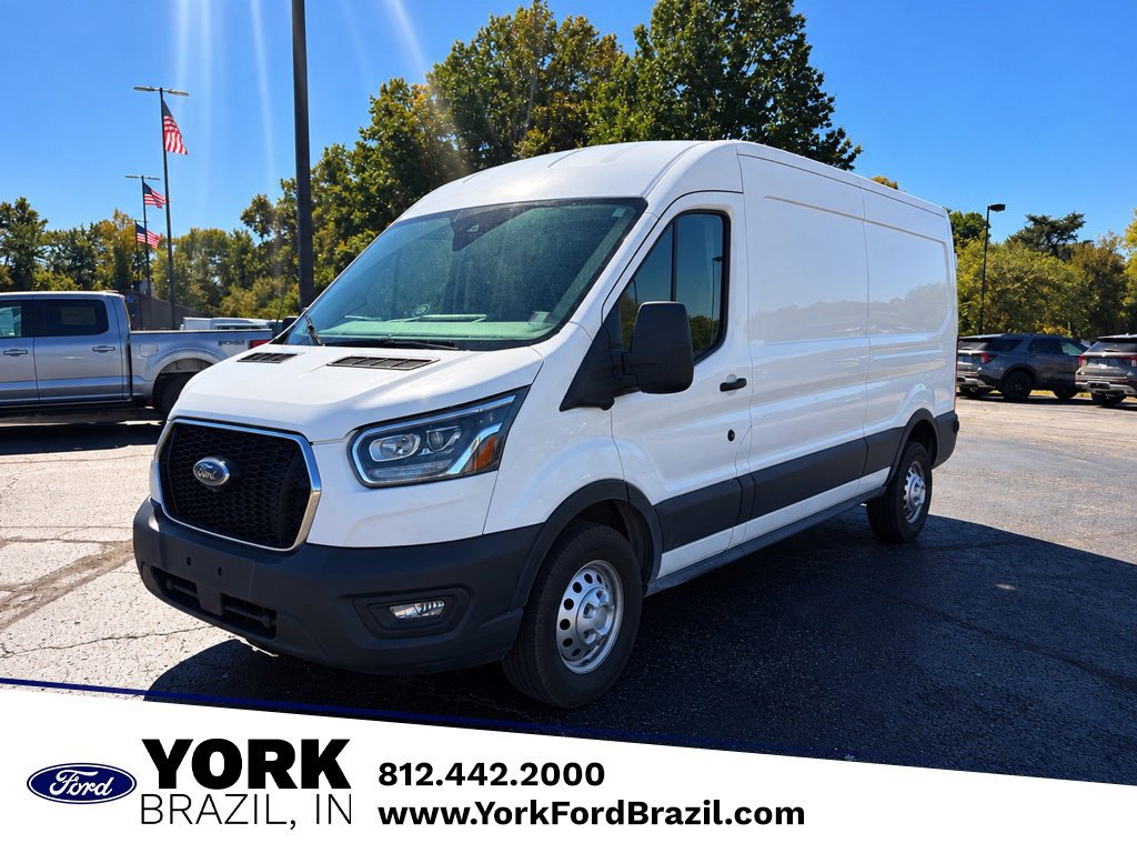 Certified 2023 Ford Transit 350 Medium Roof w/ Exterior Upgrade Package RWD image 1