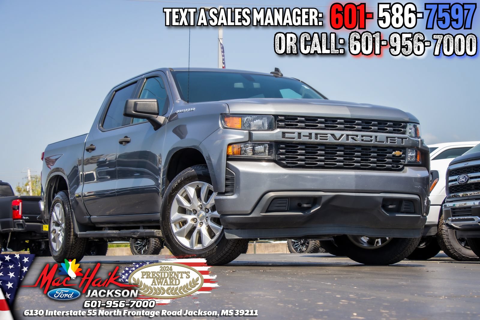Used 2020 Chevrolet Silverado 1500 Custom w/ Custom Value Package