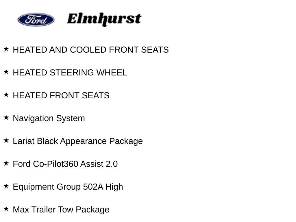 Certified 2023 Ford F150 Lariat w/ Equipment Group 502A High AWD/4WD image 11