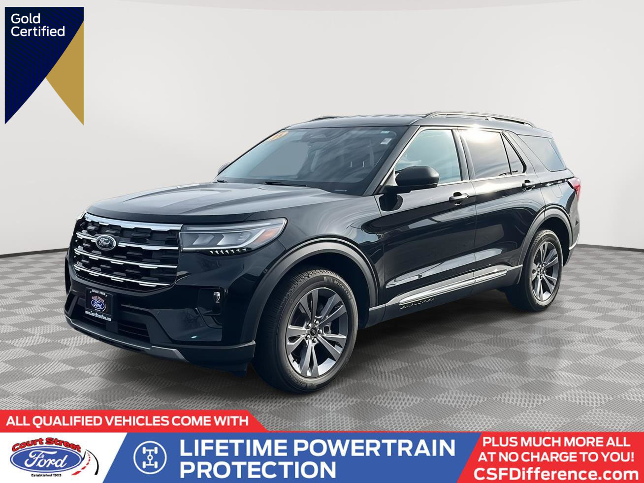 Certified 2025 Ford Explorer Active w/ Active Comfort Package