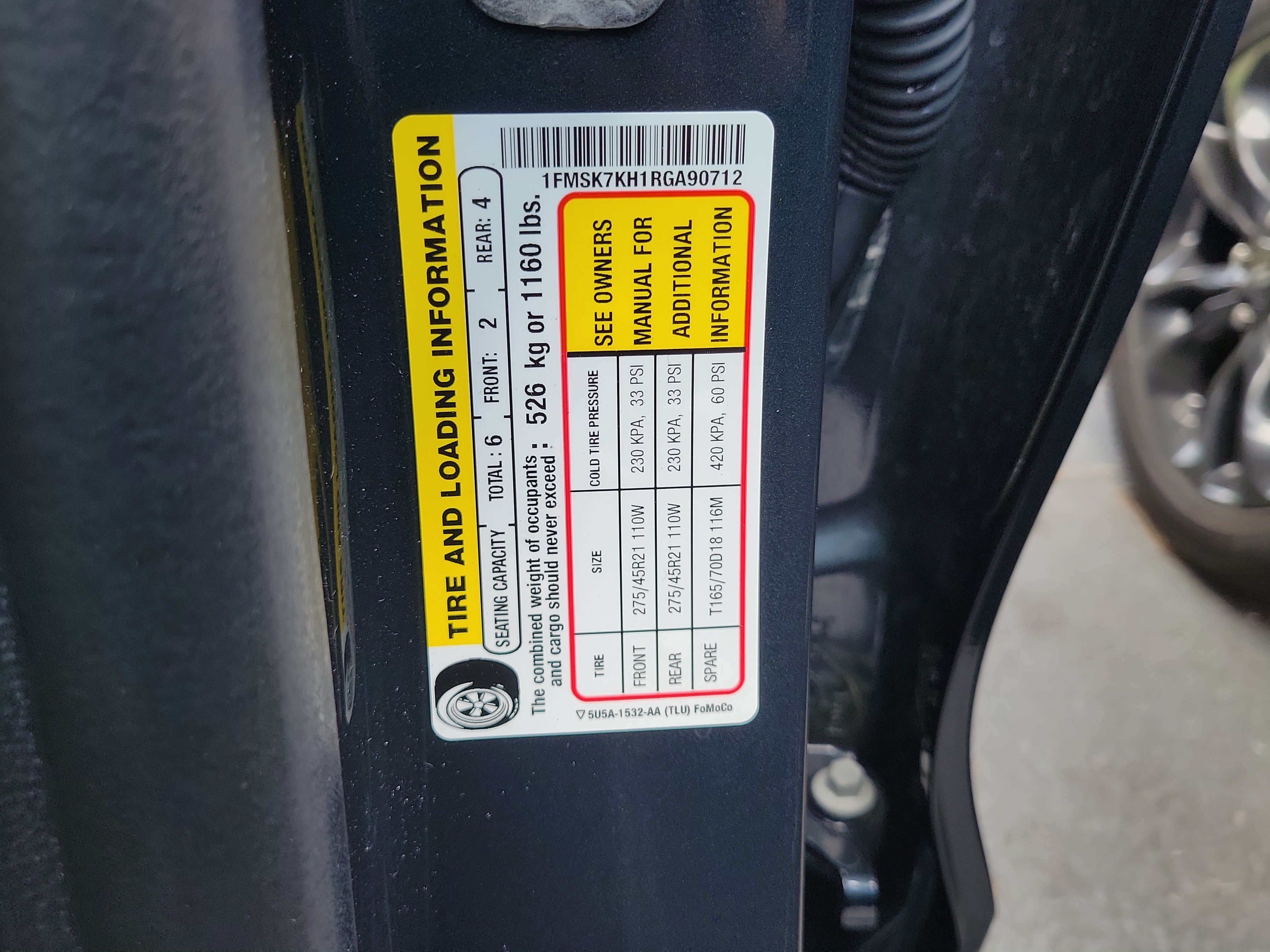 Certified 2024 Ford Explorer ST-Line w/ Class IV Trailer Tow Package RWD image 31