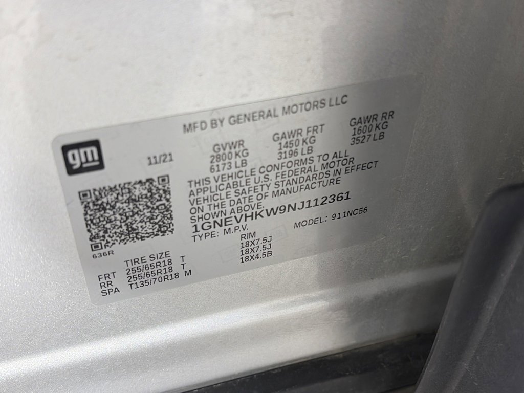 Used 2022 Chevrolet Traverse LT image 9