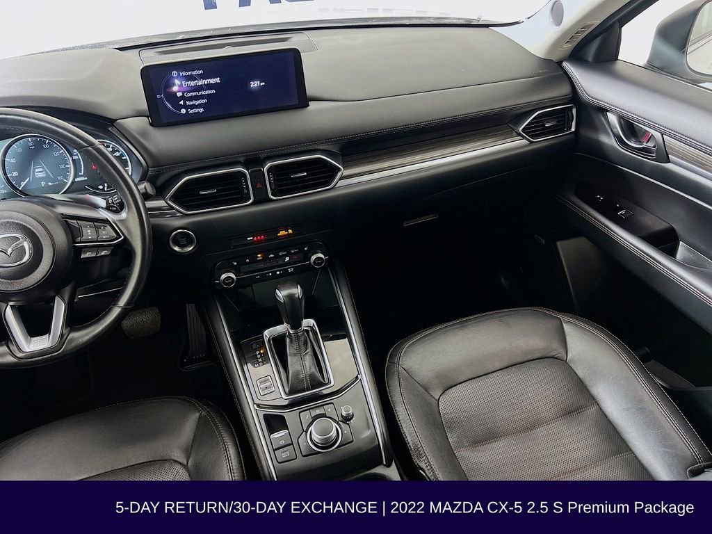 Used 2022 MAZDA CX-5 AWD 2.5 S w/ Premium Package image 30