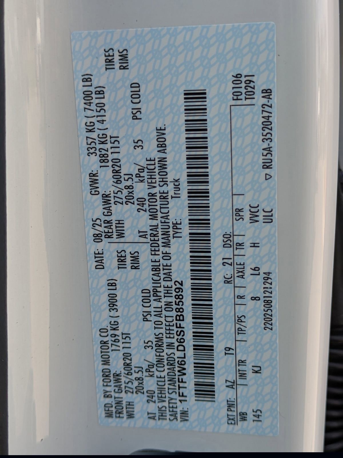 Certified 2025 Ford F150 King Ranch w/ FX4 Off-Road Package image 16