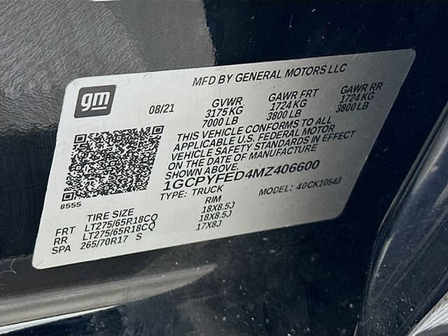 Used 2021 Chevrolet Silverado 1500 LT Trail Boss AWD/4WD image 48