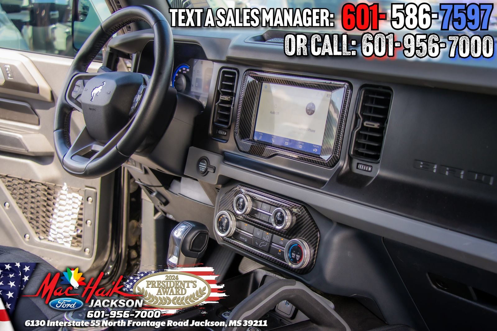 Certified 2022 Ford Bronco Big Bend w/ Sasquatch Package AWD/4WD image 10