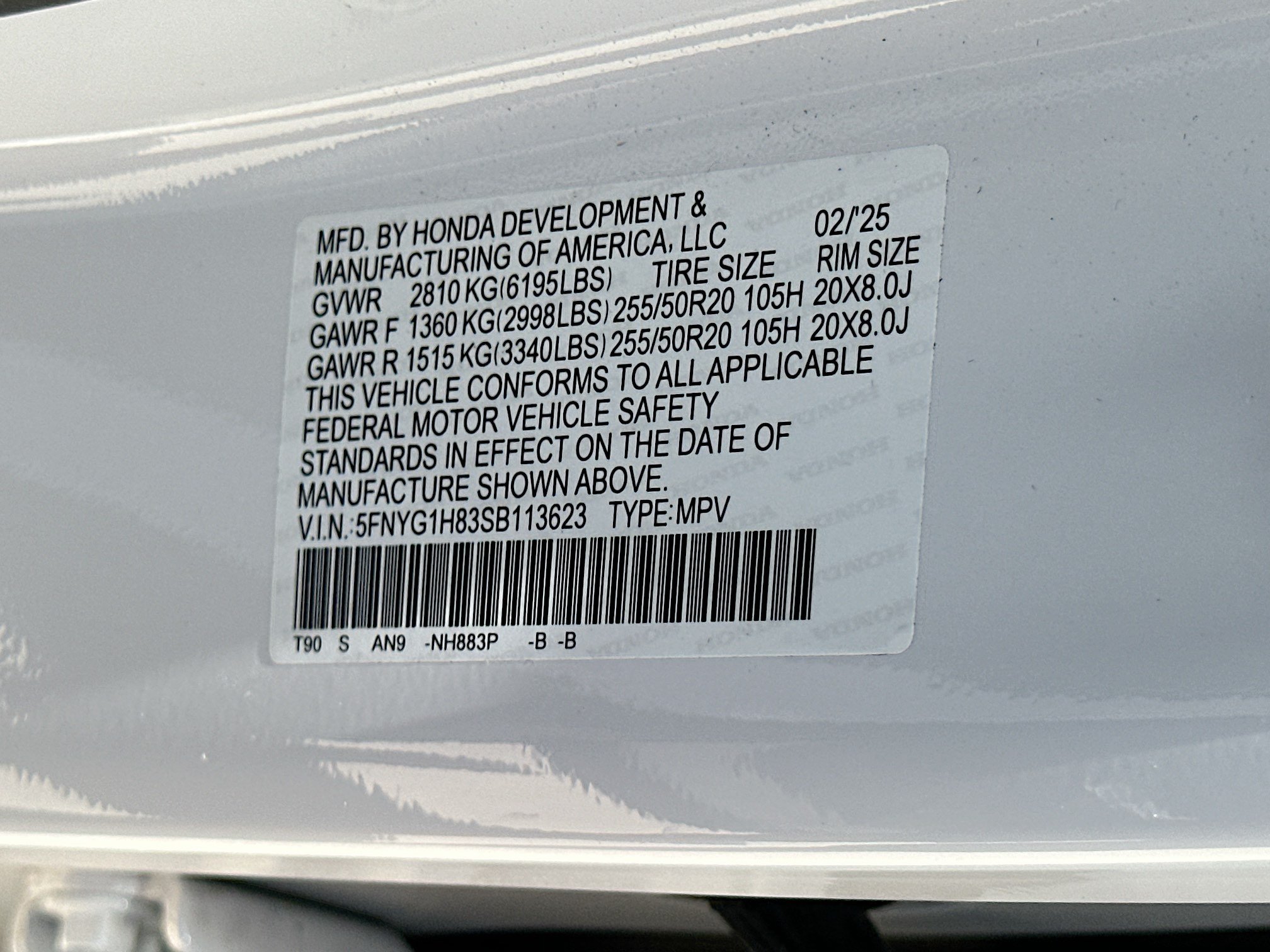 Used 2025 Honda Pilot Elite image 34