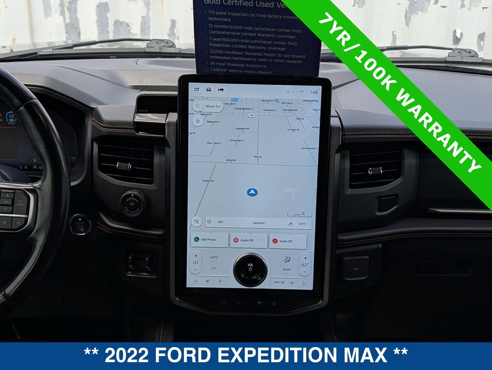 Certified 2022 Ford Expedition Max Platinum AWD/4WD image 20