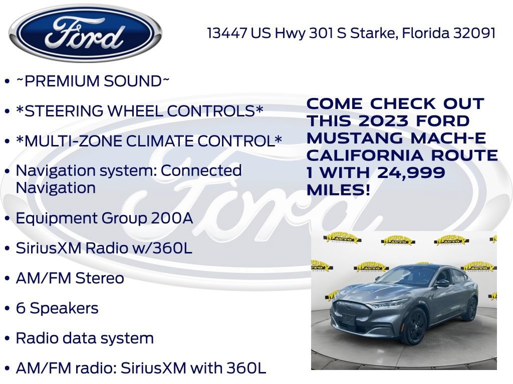 Certified 2023 Ford Mustang Mach-E California Route 1 AWD/4WD image 17