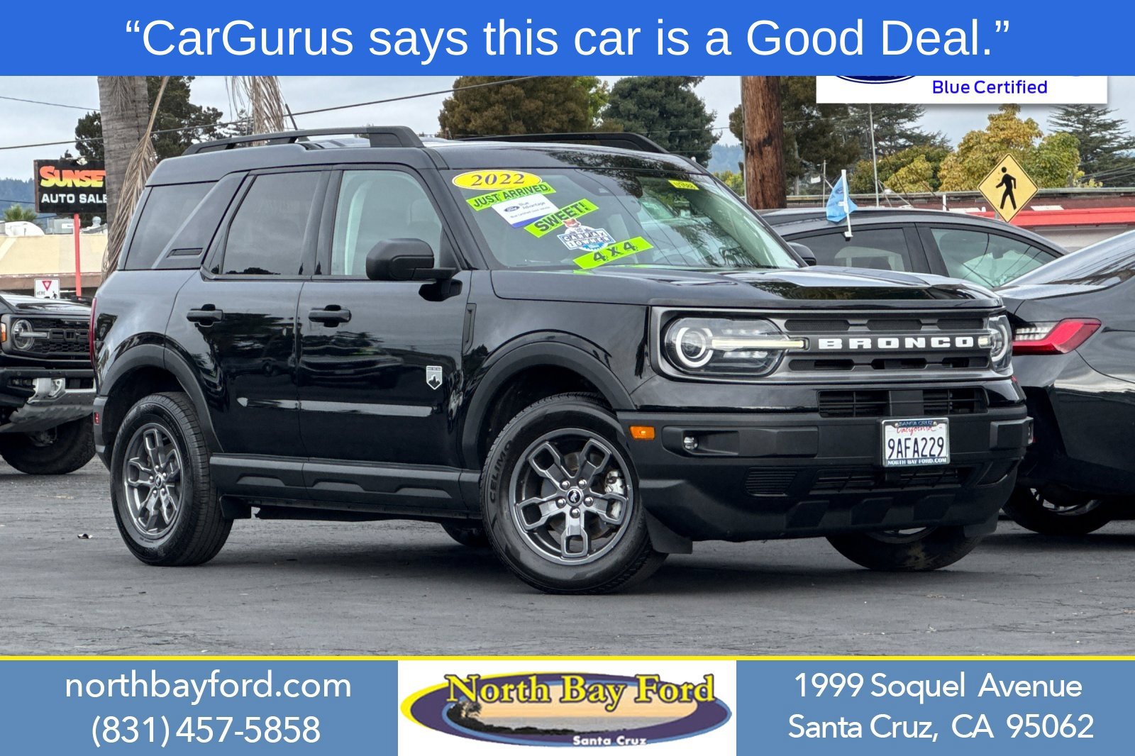 Certified 2022 Ford Bronco Sport Big Bend w/ Convenience Package