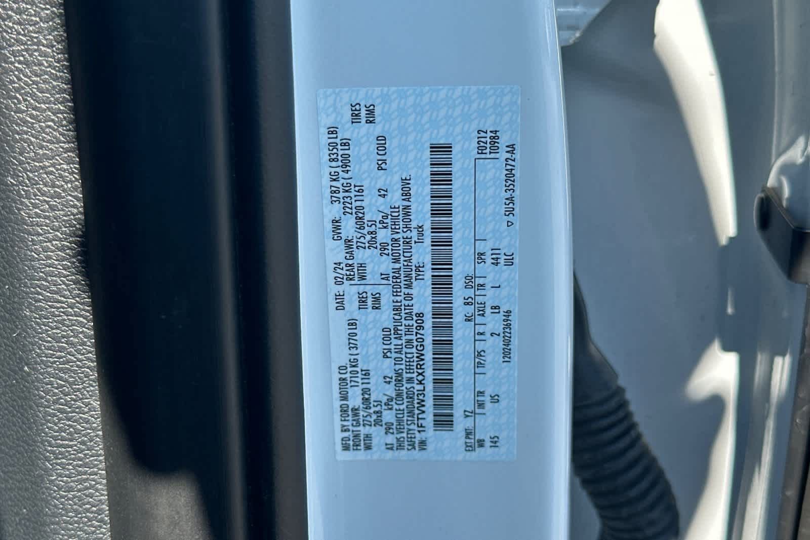 Certified 2024 Ford F150 Lightning XLT image 30