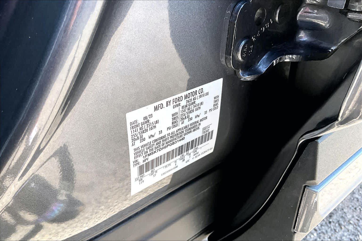 Certified 2023 Ford Explorer XLT w/ Equipment Group 202A RWD image 34