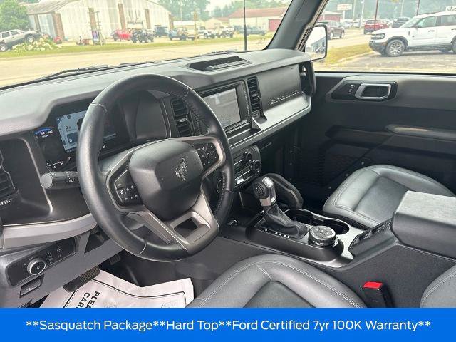 Certified 2023 Ford Bronco Big Bend w/ Sasquatch Package AWD/4WD image 21