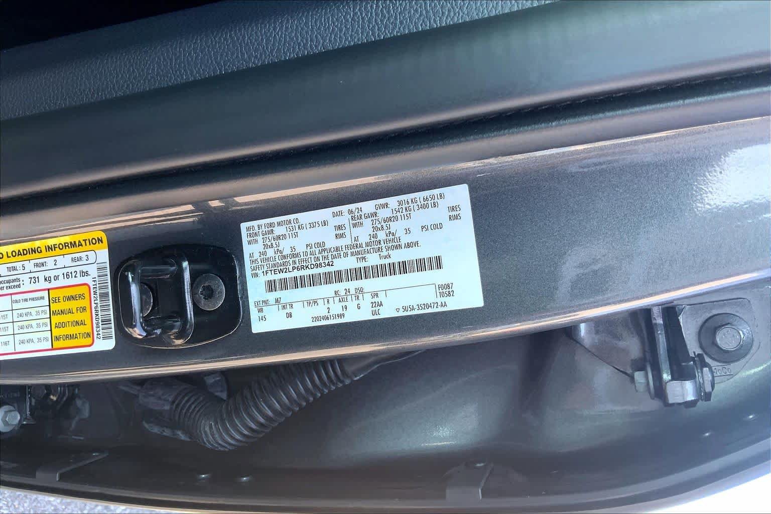 Certified 2024 Ford F150 STX AWD/4WD image 30