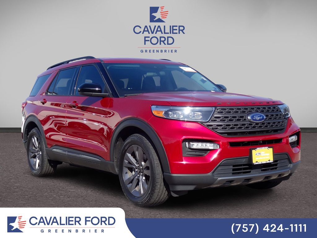 Certified 2022 Ford Explorer XLT w/ Equipment Group 202A
