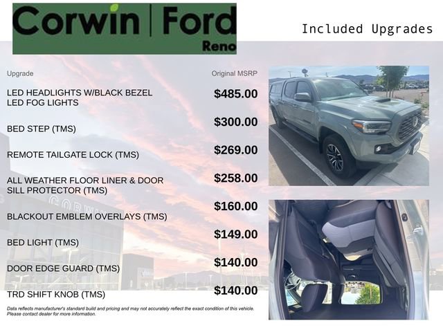 Used 2023 Toyota Tacoma TRD Sport AWD/4WD image 3