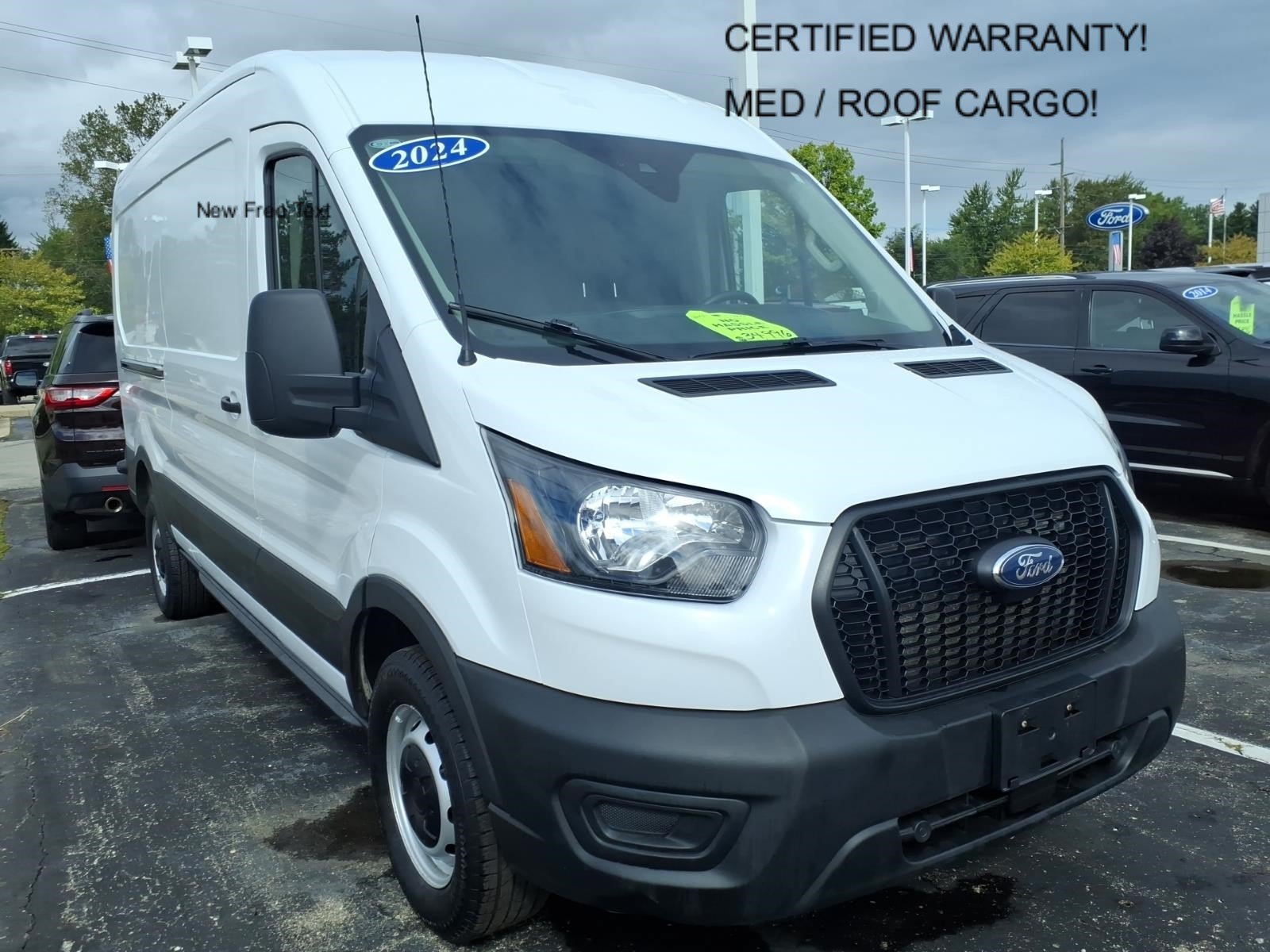 Certified 2024 Ford Transit 250 148 Medium Roof w/ Load Area Protection Package RWD image 1