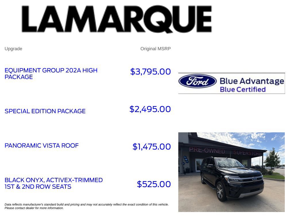 Certified 2022 Ford Expedition XLT RWD image 10