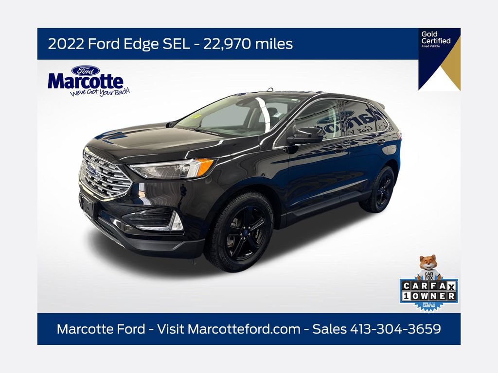 Certified 2022 Ford Edge SEL w/ Convenience Package AWD/4WD image 1