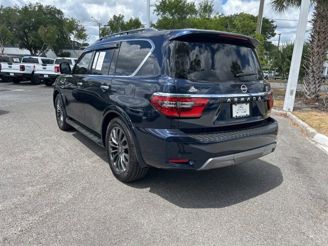 Used 2021 Nissan Armada Platinum w/ Captain's Chairs Package AWD/4WD image 6