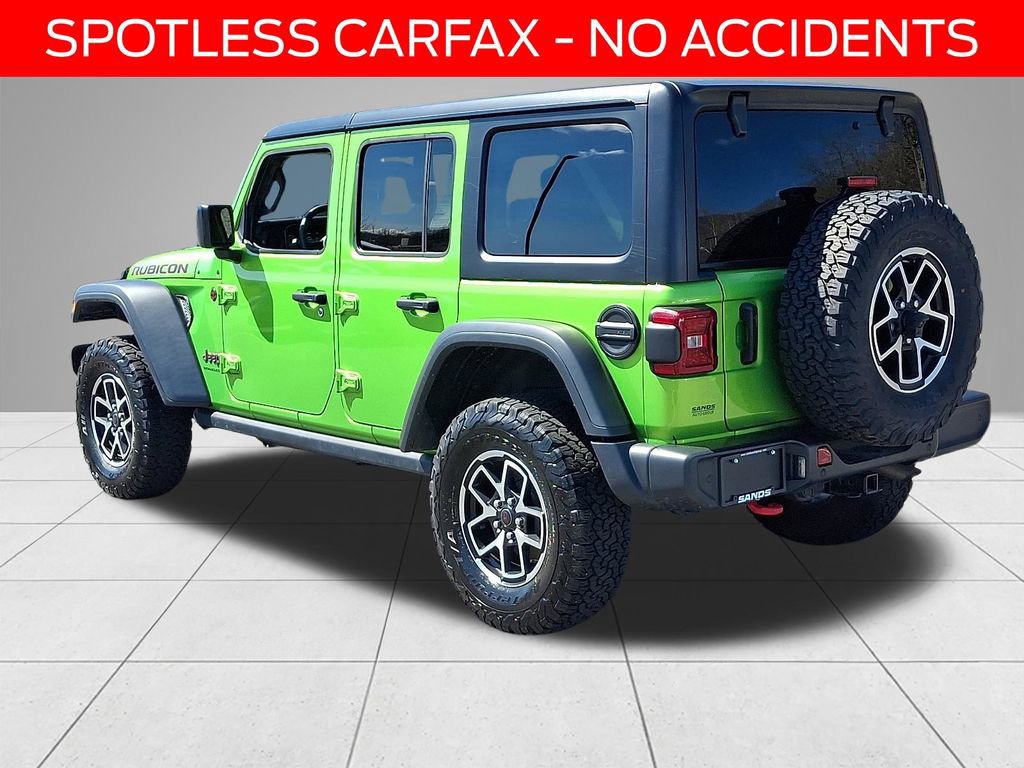 Used 2025 Jeep Wrangler Unlimited Rubicon w/ Safety Group AWD/4WD image 4