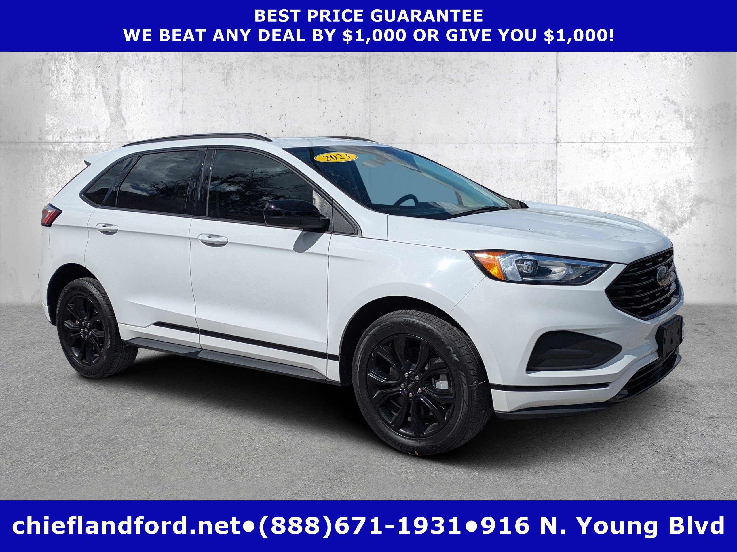 Certified 2023 Ford Edge SE w/ Black Appearance Package image 7