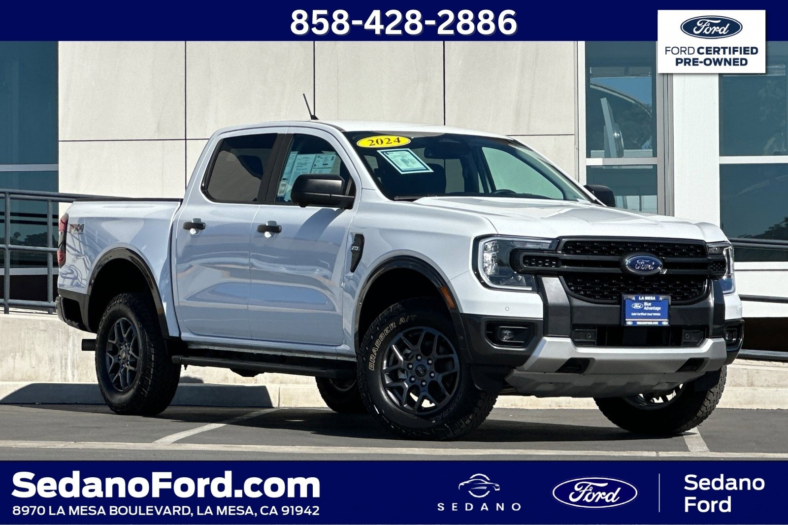 Certified 2024 Ford Ranger XLT