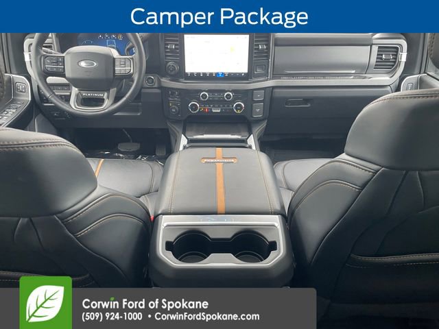 Certified 2024 Ford F450 Platinum w/ Camper Package image 18